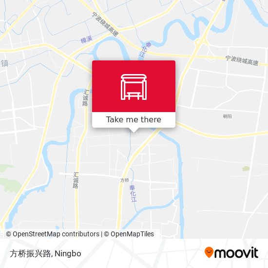 方桥振兴路 map