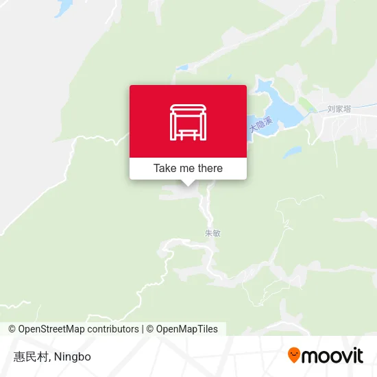 惠民村 map