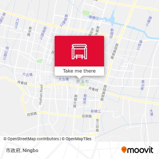 市政府 map