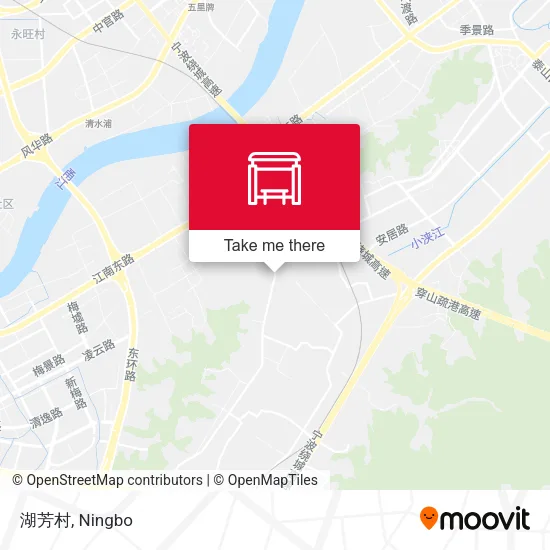 湖芳村 map