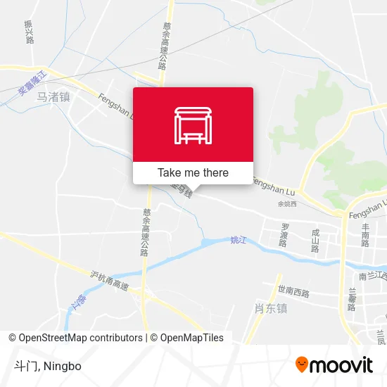 斗门 map