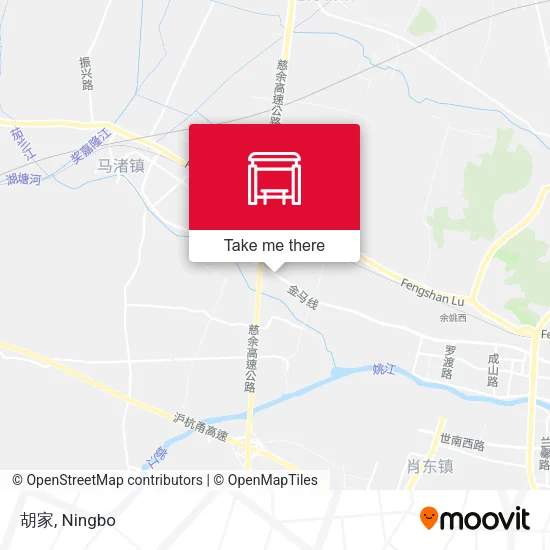 胡家 map