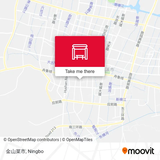 金山菜市 map