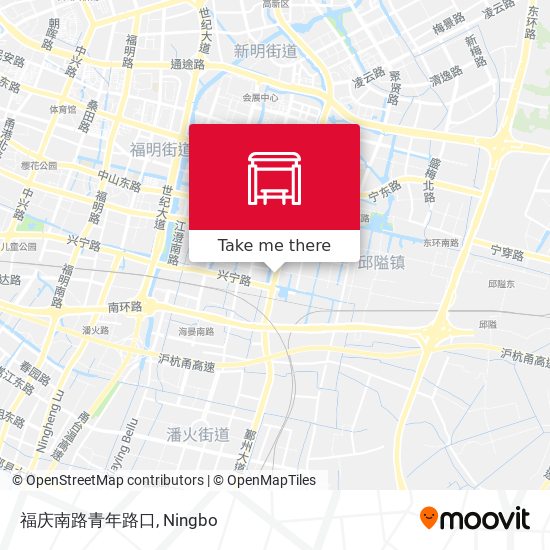 福庆南路青年路口 map