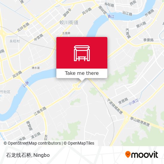 石龙线石桥 map