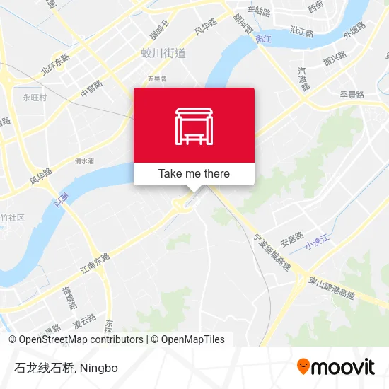 石龙线石桥 map