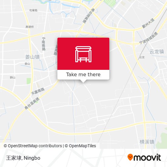 王家埭 map