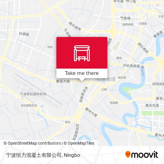宁波恒力混凝土有限公司 map