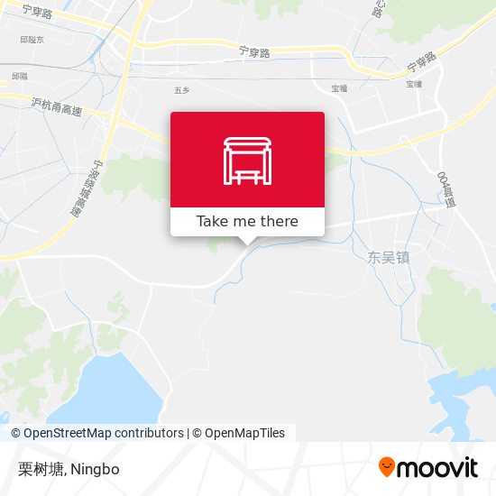 栗树塘 map