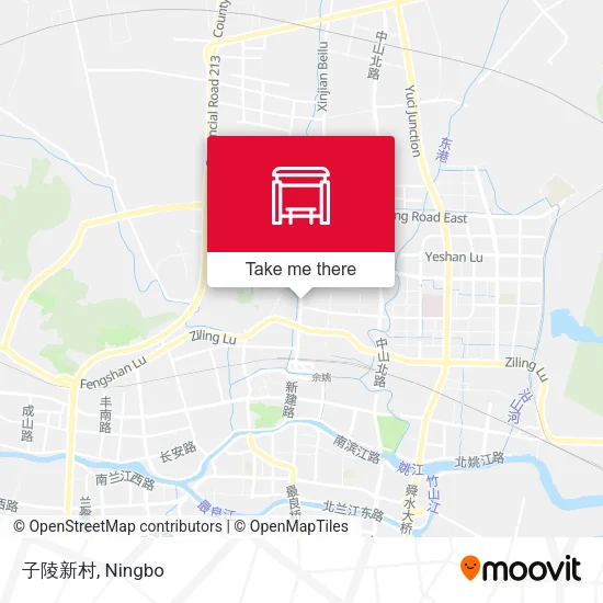 子陵新村 map