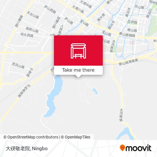 大碶敬老院 map