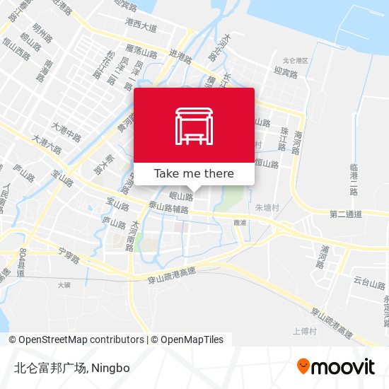 北仑富邦广场 map