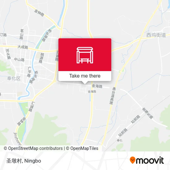 圣墩村 map