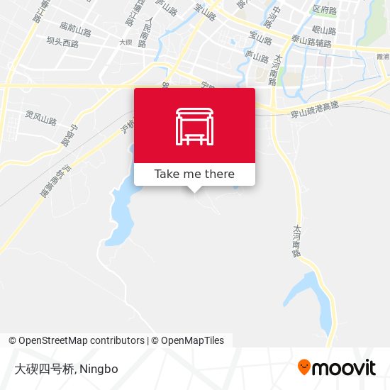 大碶四号桥 map