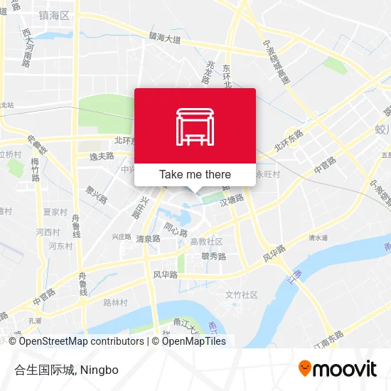 合生国际城 map