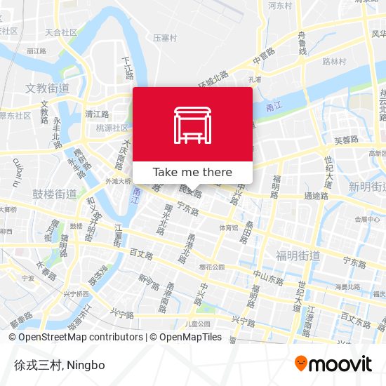 徐戎三村 map