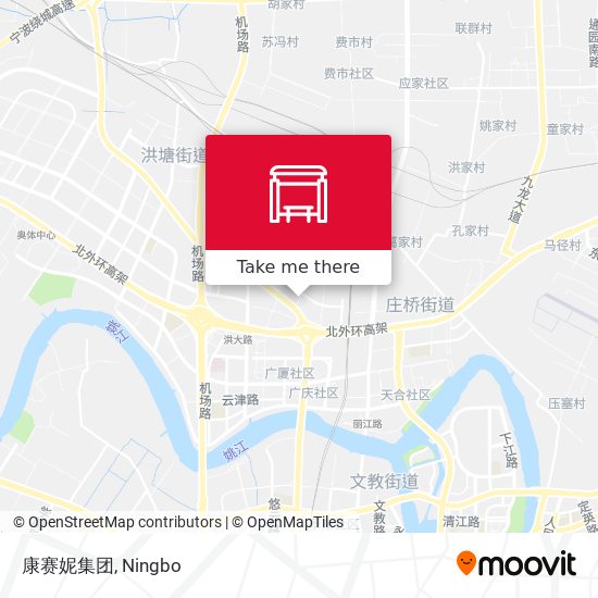 康赛妮集团 map