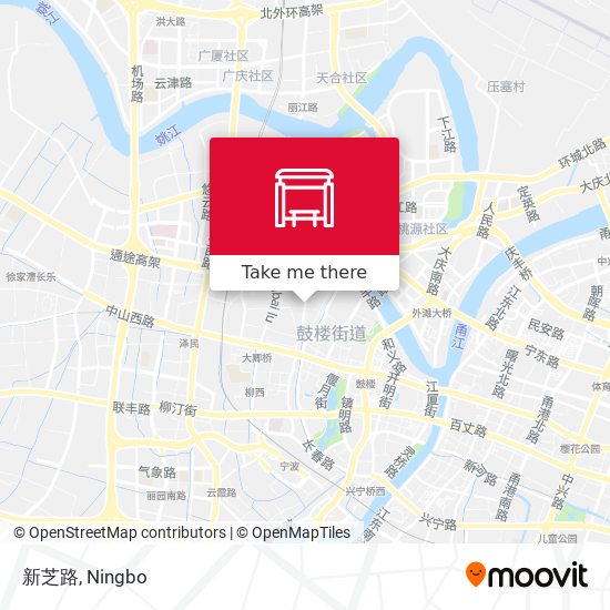 新芝路 map