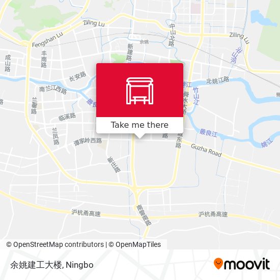 余姚建工大楼 map