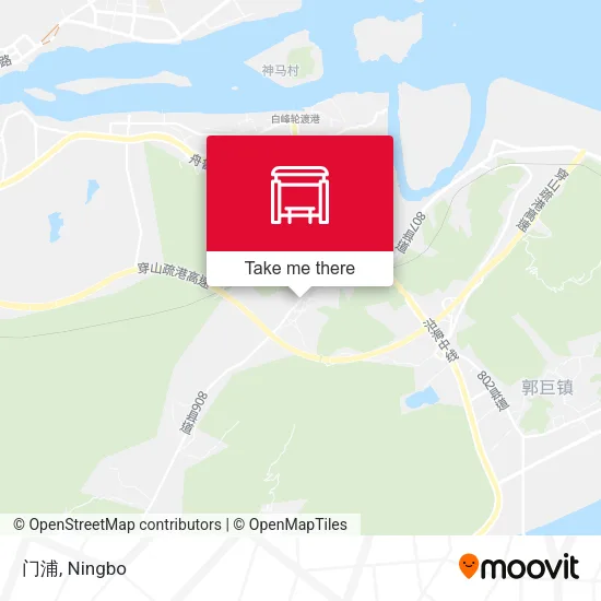 门浦 map