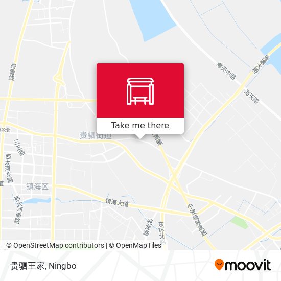 贵驷王家 map