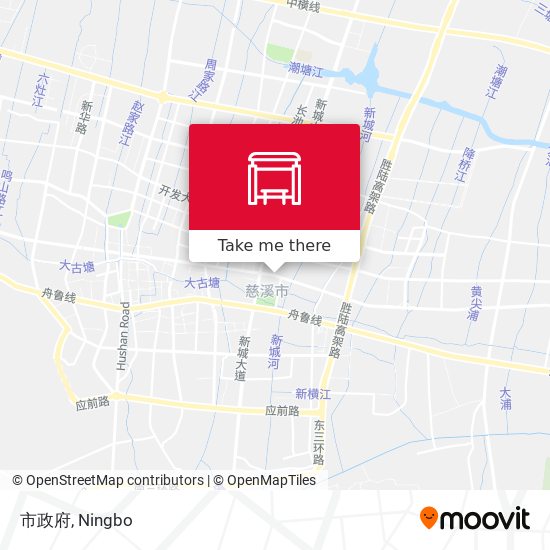 市政府 map