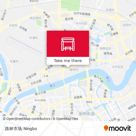 路林市场 map