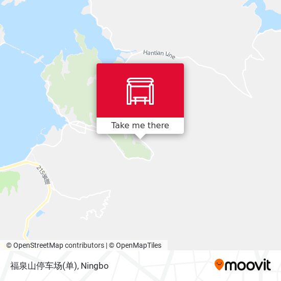 福泉山停车场(单) map