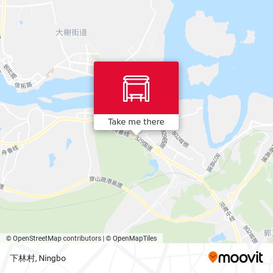 下林村 map