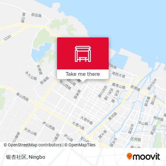 银杏社区 map