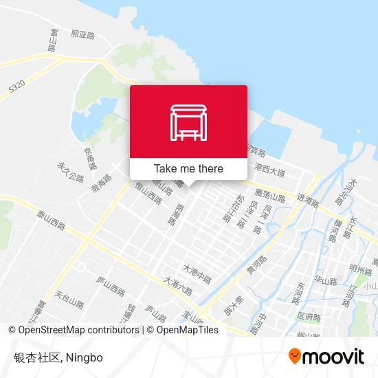 银杏社区 map