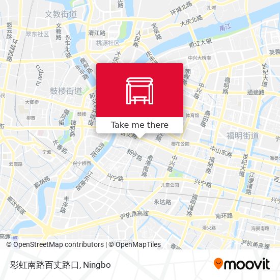 彩虹南路百丈路口 map