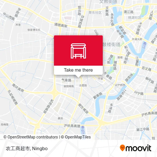 农工商超市 map