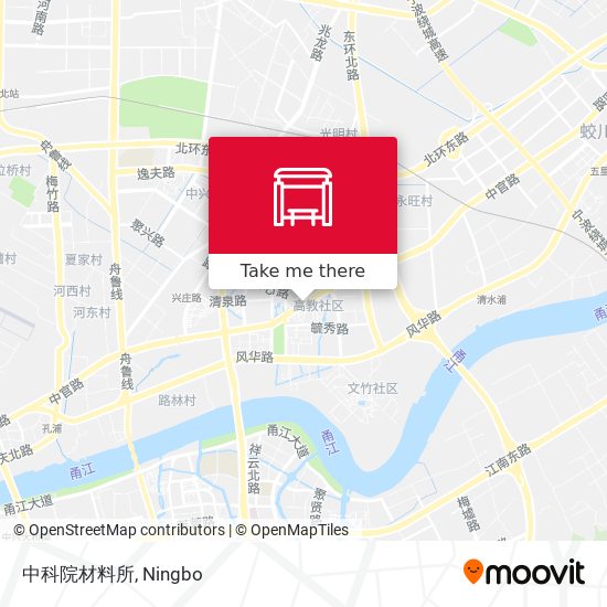 中科院材料所 map
