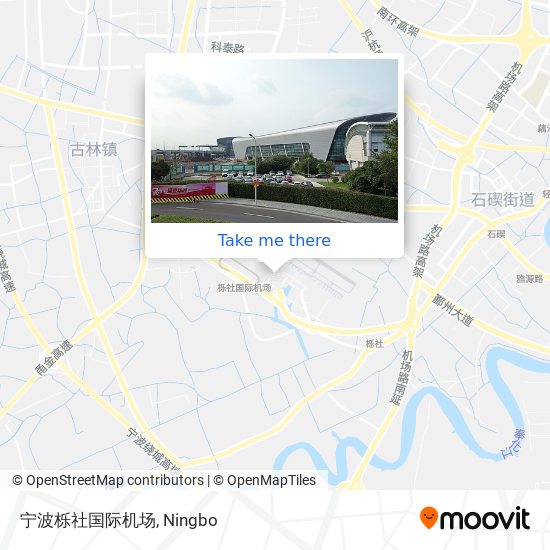 宁波栎社国际机场 map