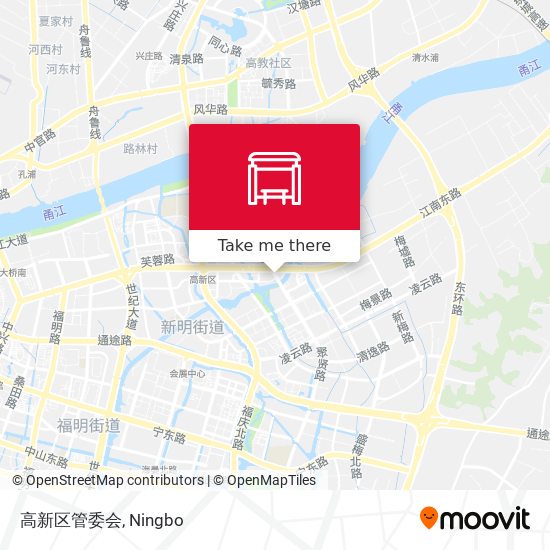 高新区管委会 map