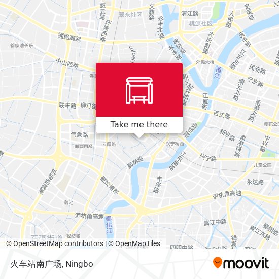火车站南广场 map