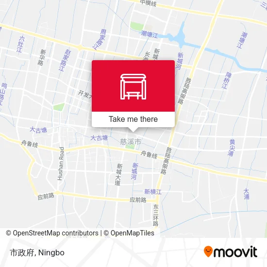 市政府 map