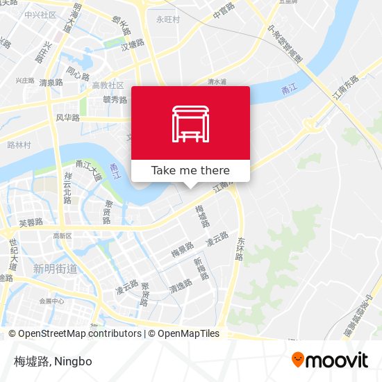 梅墟路 map