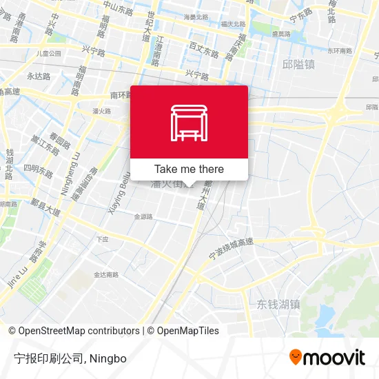宁报印刷公司 map