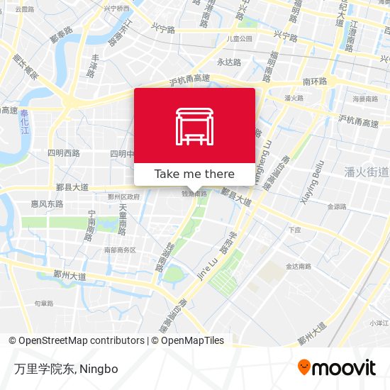 万里学院东 map