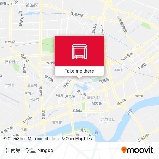 江南第一学堂 map