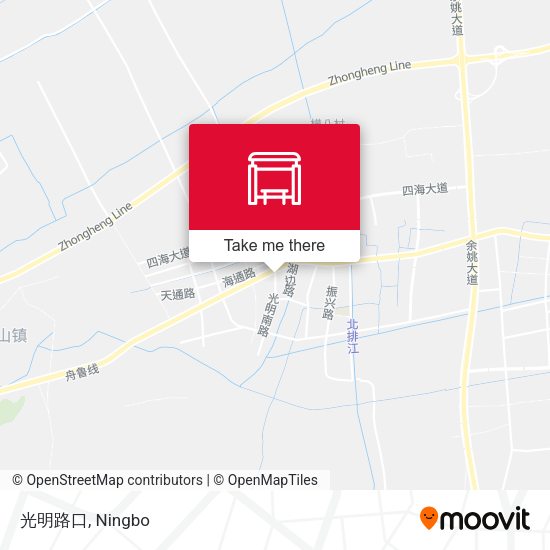 光明路口 map