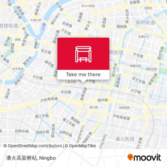 潘火高架桥站 map