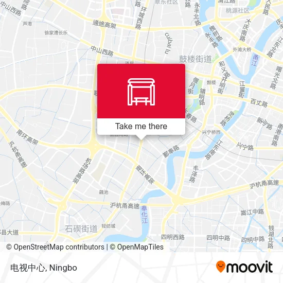 电视中心 map