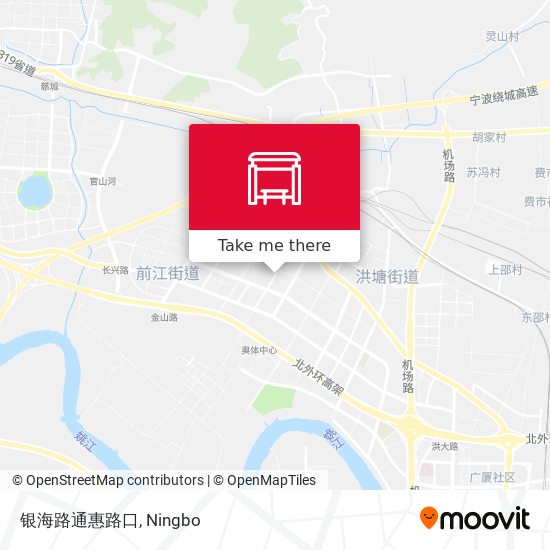 银海路通惠路口 map