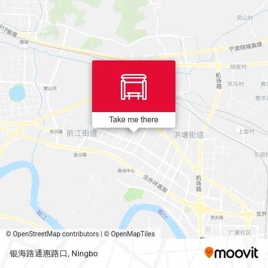 银海路通惠路口 map