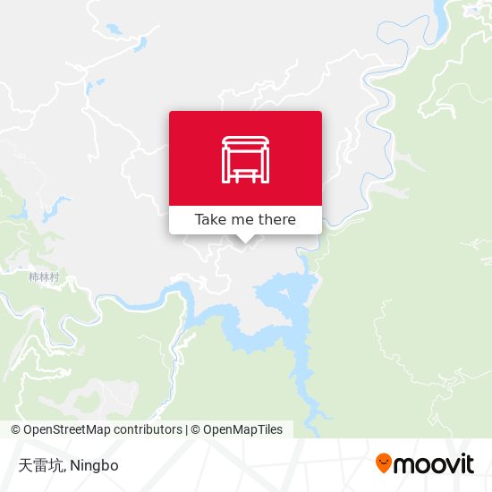天雷坑 map