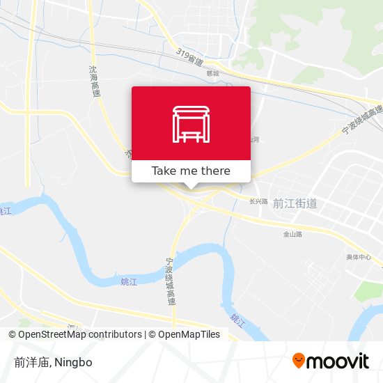 前洋庙 map