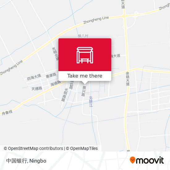 中国银行 map